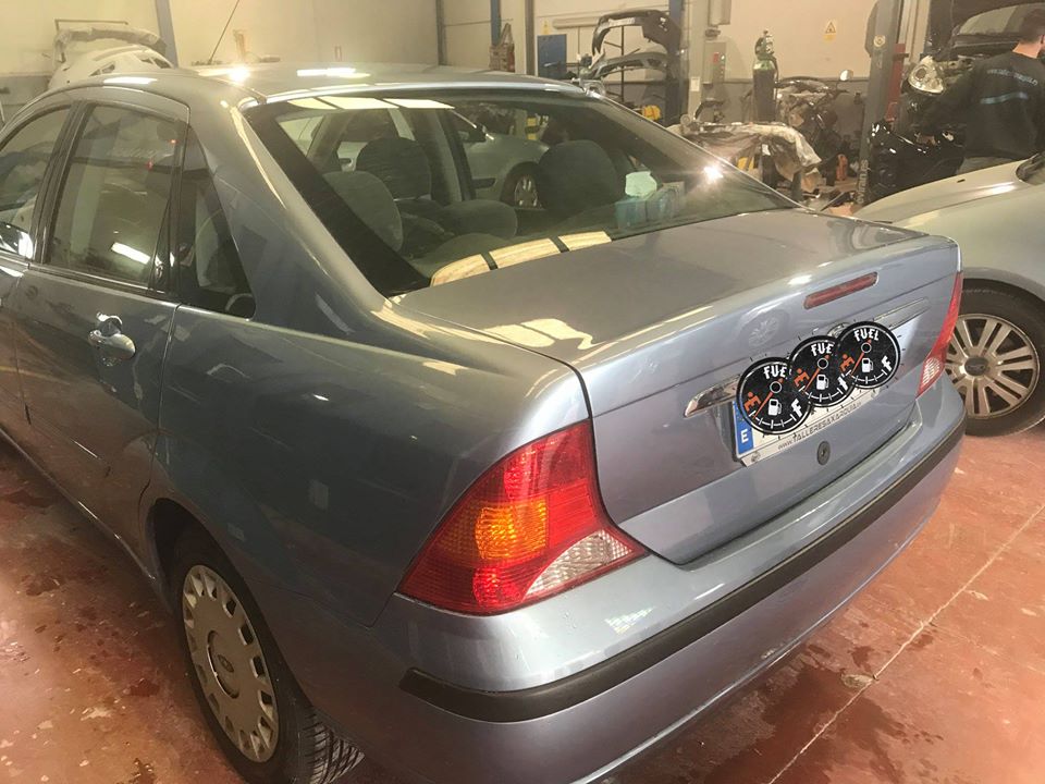 Reparación Ford Focus en Talleres Axarquía. ford focus verde, talleres axarquia, reparacion automovil, chapa y pintura, reparacion, taller concertado, taller cha y pintura, velez malaga,
