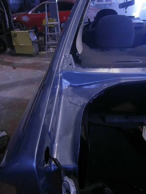 Reparación Ford Focus en Talleres Axarquía. ford focus verde, talleres axarquia, reparacion automovil, chapa y pintura, reparacion, taller concertado, taller cha y pintura, velez malaga,